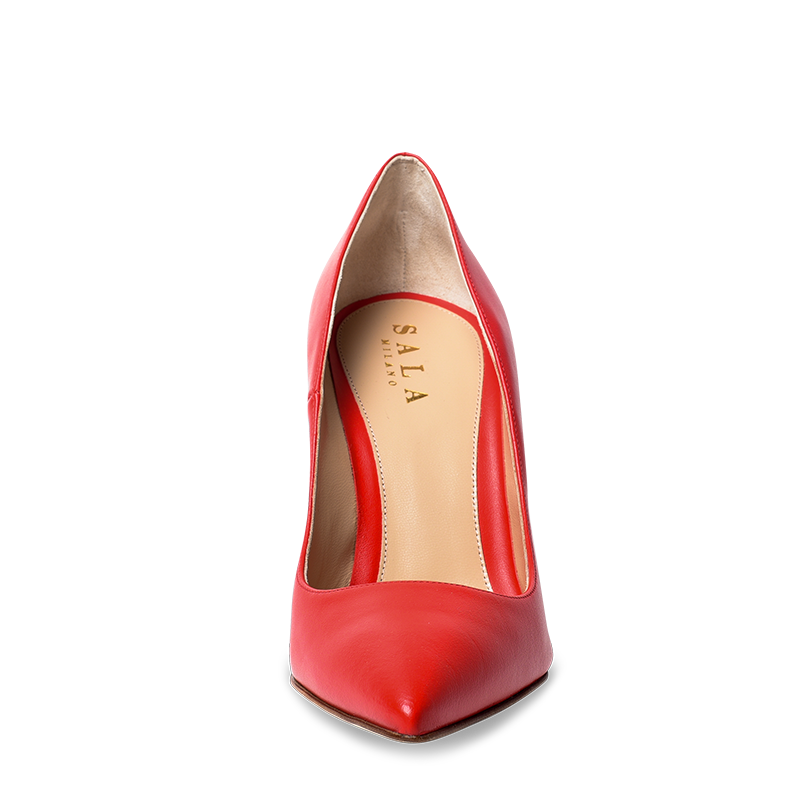 Kate Pump 100 Red Calfskin